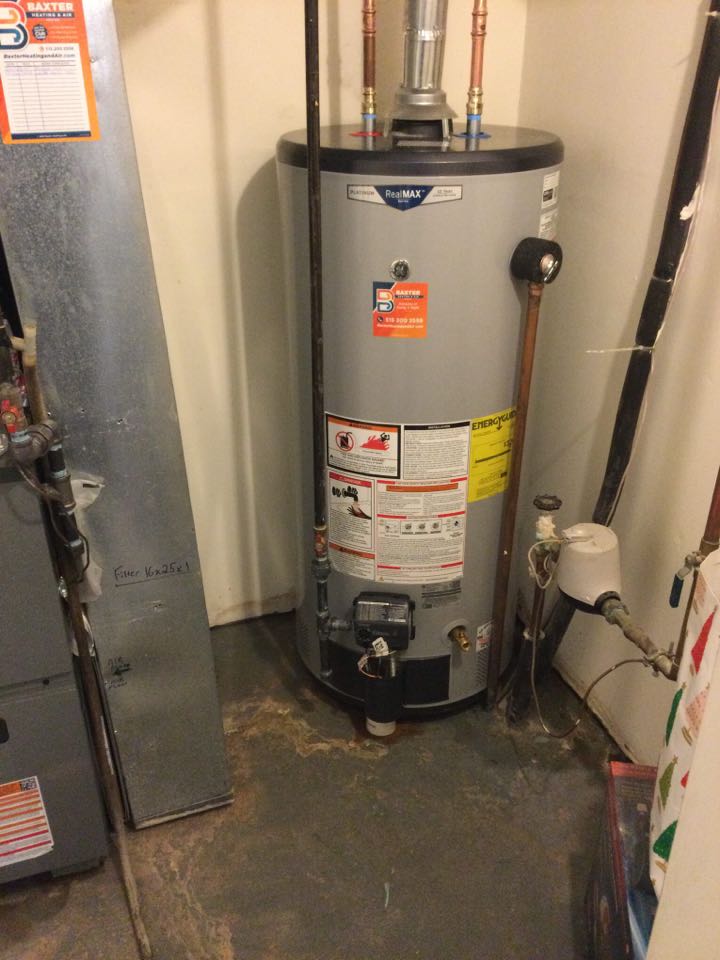 GE water heater installation 