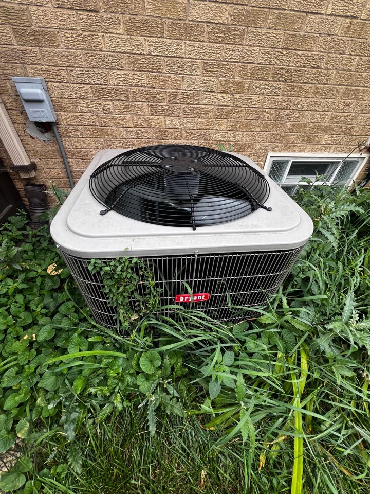 Mount Prospect, IL - Performing annual ac clean & check. Replacing air filter. Taking voltage readings. Mount Prospect, IL - Performing annual ac clean & check. Replacing air filter. Taking voltage readings.