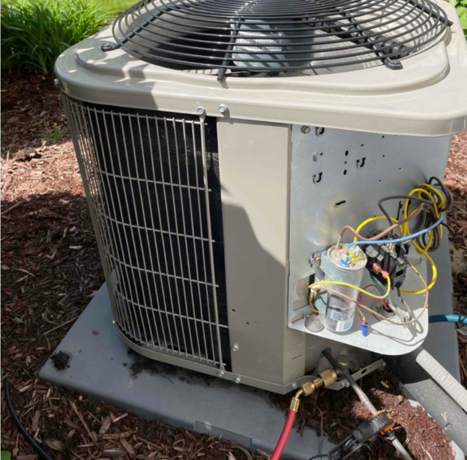 Schaumburg, IL - Installing a water heater. Also completing a full system test of the air conditioning unit. testing it's operation and cooling efficiency. Cleaning the outdoor coil and leaving a no breakdown. Schaumburg, IL - Installing a water heater. Also completing a full system test of the air conditioning unit. testing it's operation and cooling efficiency. Cleaning the outdoor coil and leaving a no breakdown.