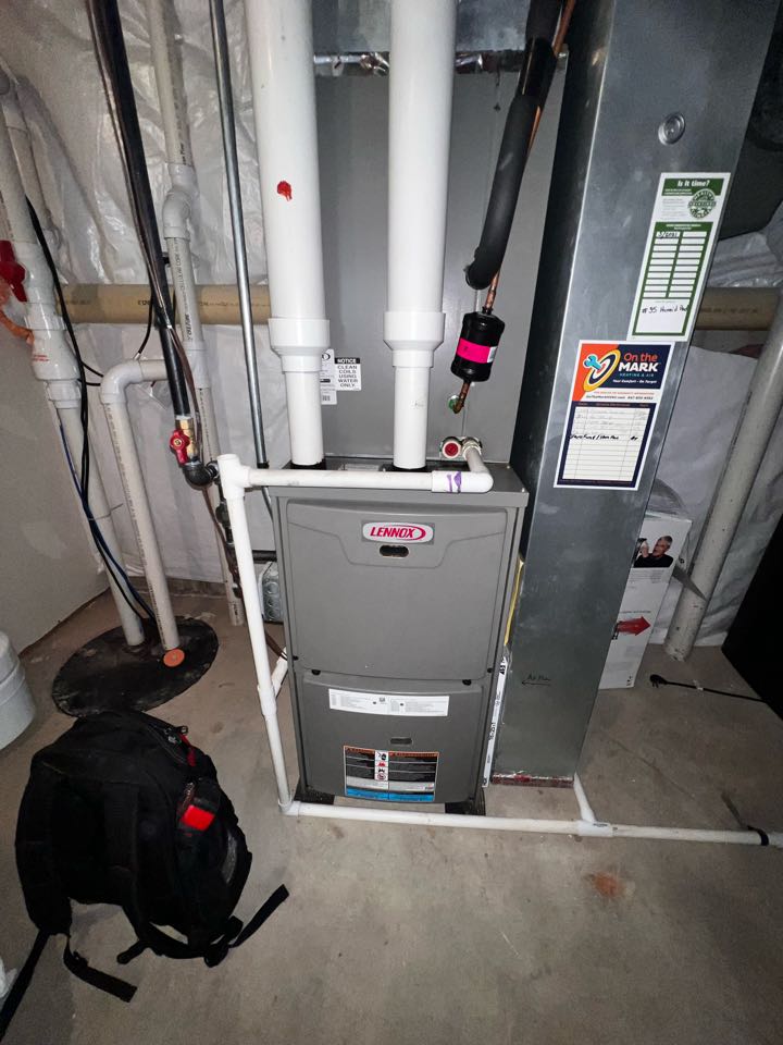 Hawthorn Woods, IL - Performing annual furnace maintenance check. Cleaning indoor unit. Checking humidifier operation. Hawthorn Woods, IL - Performing annual furnace maintenance check. Cleaning indoor unit. Checking humidifier operation.