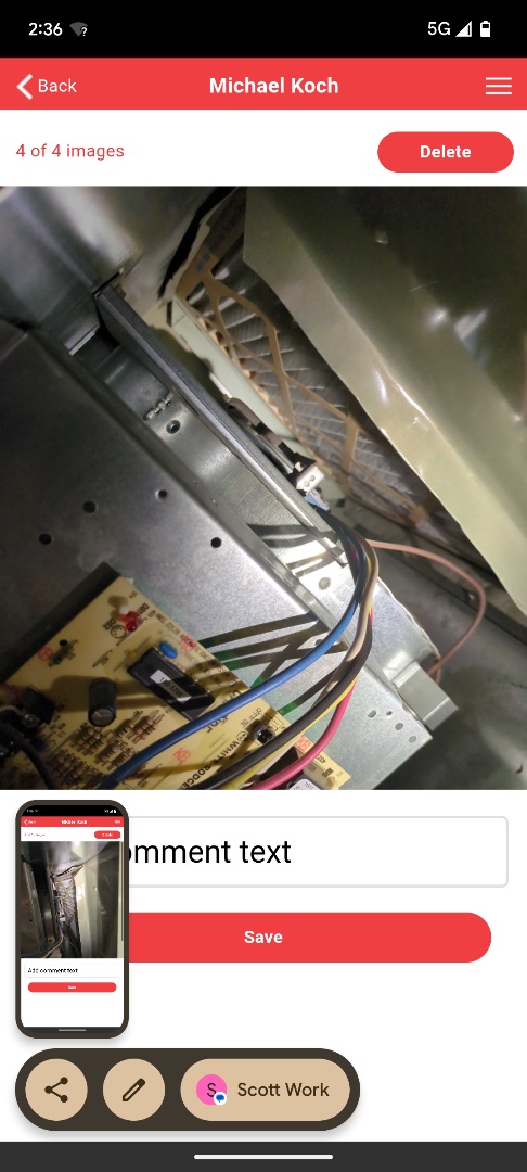 performing furnace maintenance, and making recommendations for duct cleaning and filter options 