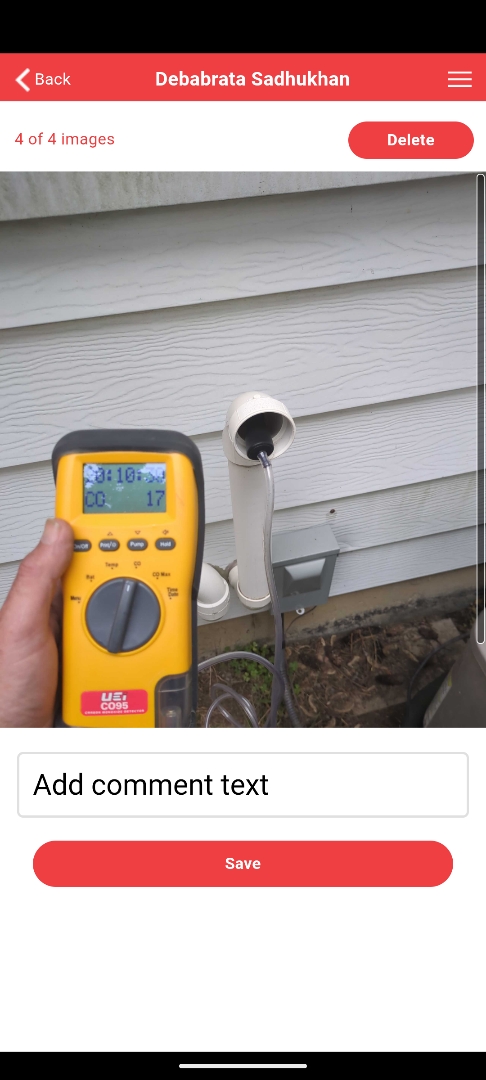 performing maintenance on a high efficiency Bryant system and checking heat exchanger for safety of homeowners 