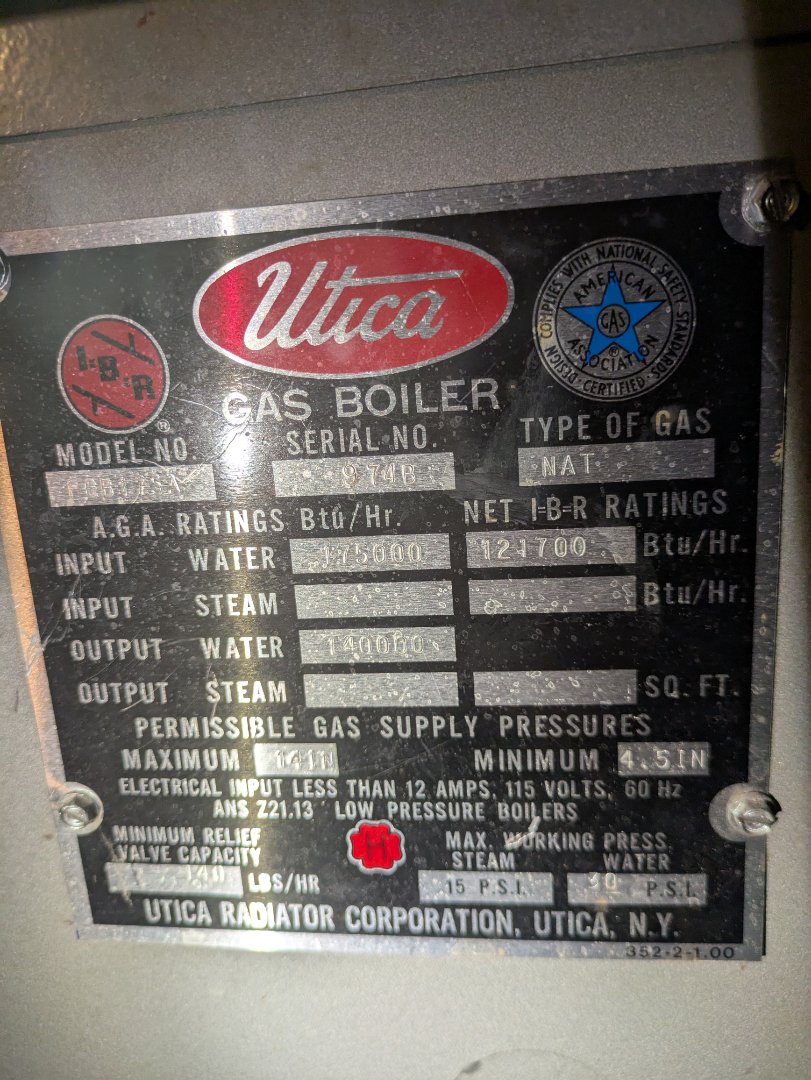 Wood Dale, IL - doing a tune up on an older boiler system from the 1970's Wood Dale, IL - doing a tune up on an older boiler system from the 1970's