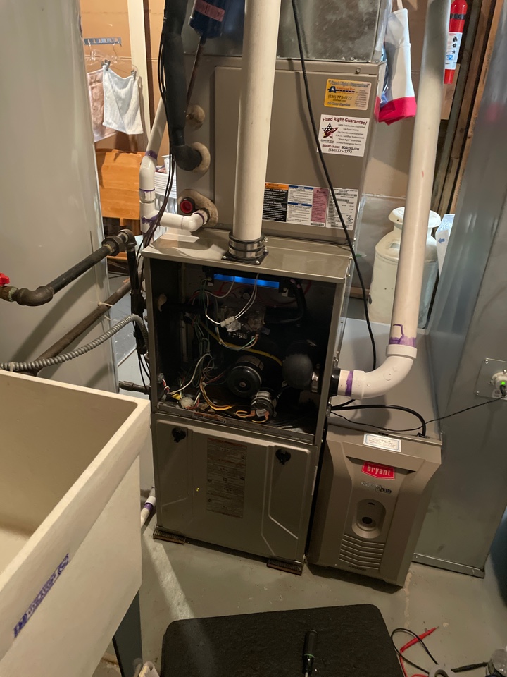 Palatine, IL - Furnace tune. Air purifier maintenance. Humidifier maintenance. Water heater flush during Palatine, IL - Furnace tune. Air purifier maintenance. Humidifier maintenance. Water heater flush during