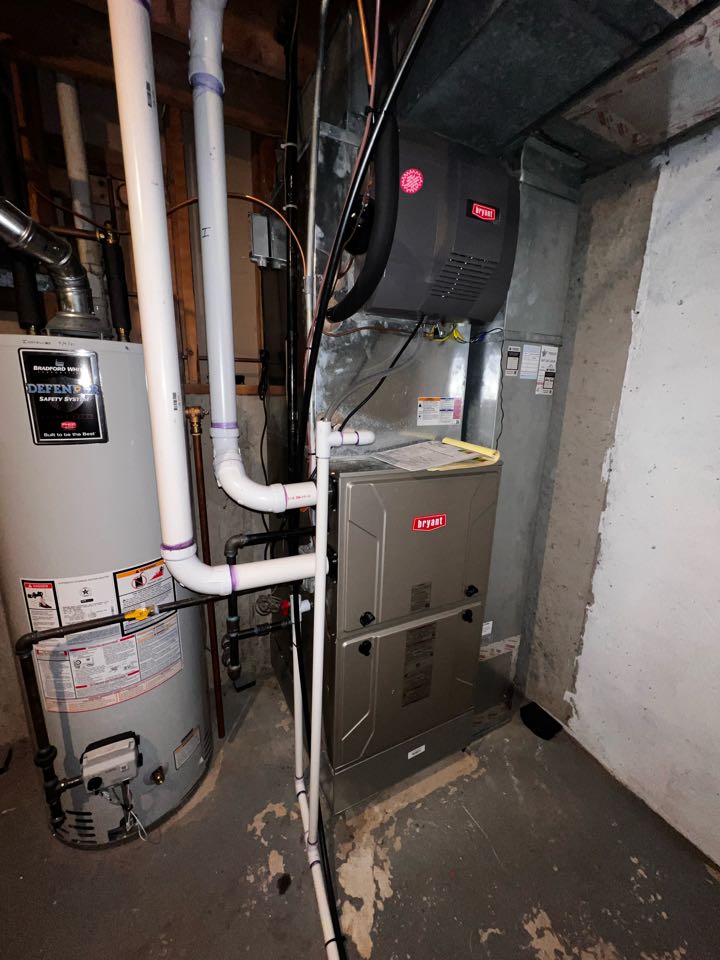 Vernon Hills, IL - Performing annual furnace clean & check on Bryant unit. Replacing electronic air cleaner. Replacing humidifier pad. Vernon Hills, IL - Performing annual furnace clean & check on Bryant unit. Replacing electronic air cleaner. Replacing humidifier pad.
