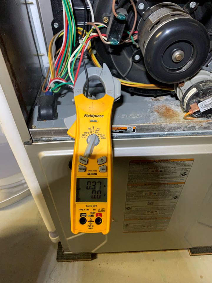 Elk Grove Village, IL - Bryant furnace tune up with Small bypass humidifier  Elk Grove Village, IL - Bryant furnace tune up with Small bypass humidifier