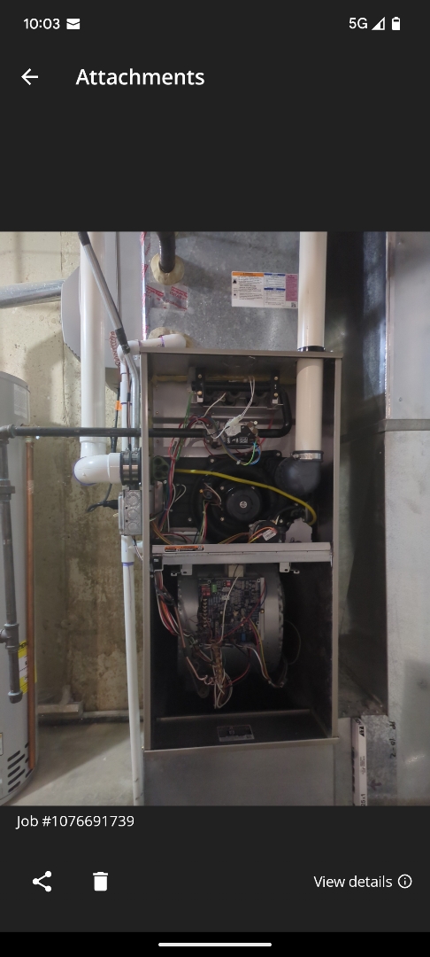 performing maintenance on a high efficiency Bryant system and large fan powered humidifier maintenance 