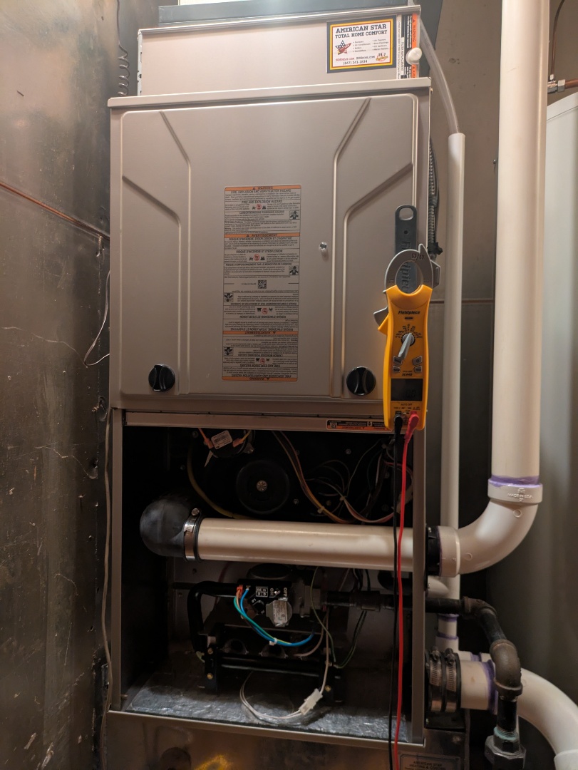 performing maintenance on a high efficiency Bryant system about 12 yrs old, also doing humidifier maintenance 