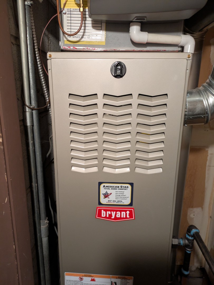 performing maintenance on a high efficiency Bryant system 