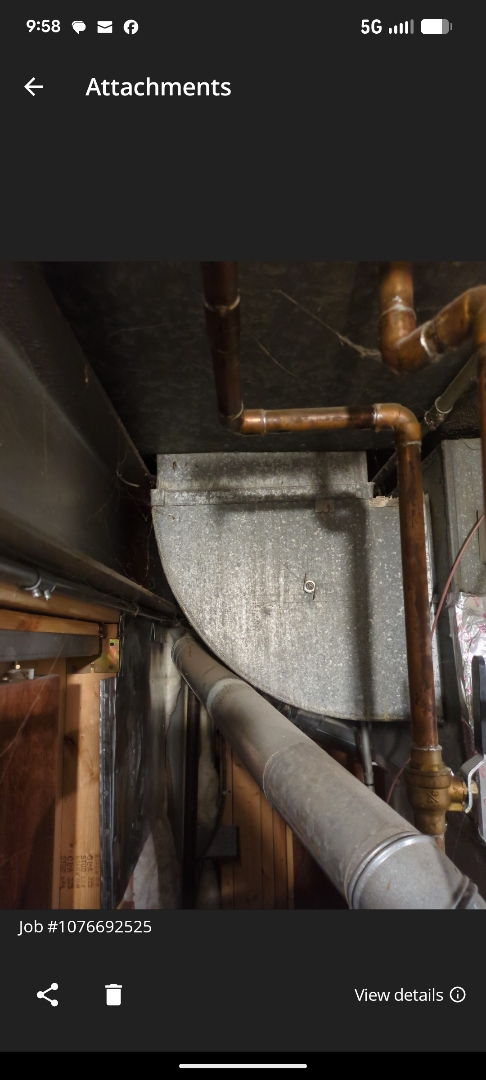 performing a ductwork evaluation to see if airflow is correct, making recommendations 