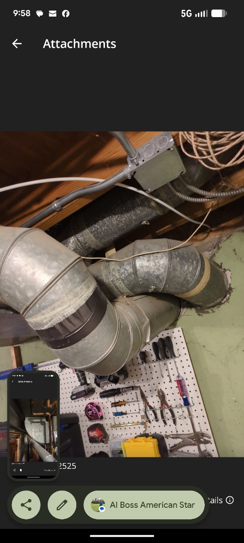 performing a ductwork evaluation to see if airflow is correct, making recommendations 