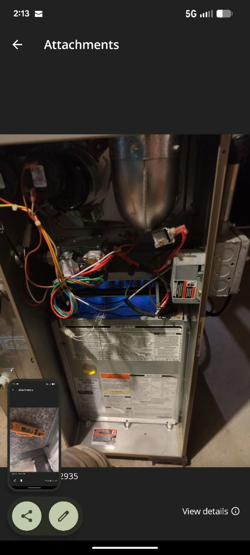 performing a repair on a Bryant system, checking operations 