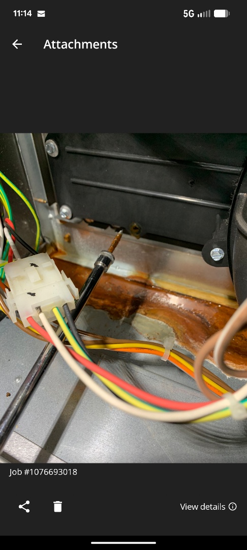 repairing newer carrier furnace, leaky collector, and humidifier 
