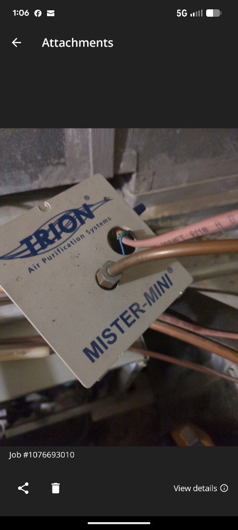 performing maintenance on a aprilair and trion humidifiers 