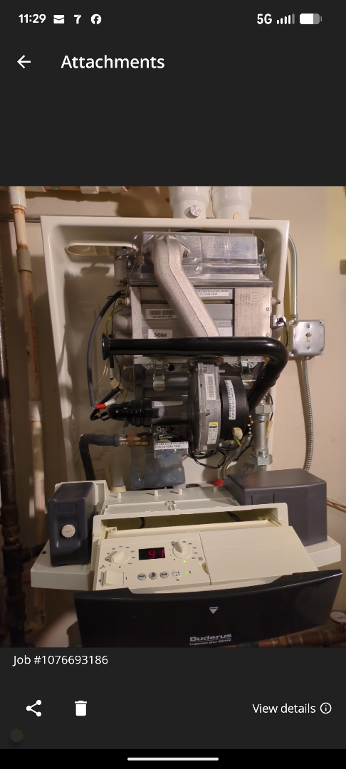 repairing a bonduros high efficiency boiler system 