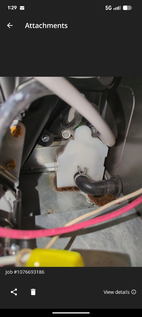 repairing a high efficiency Bryant system, replacing bad trap