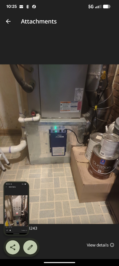 giving estimate on duct cleaning and indoor air quality 