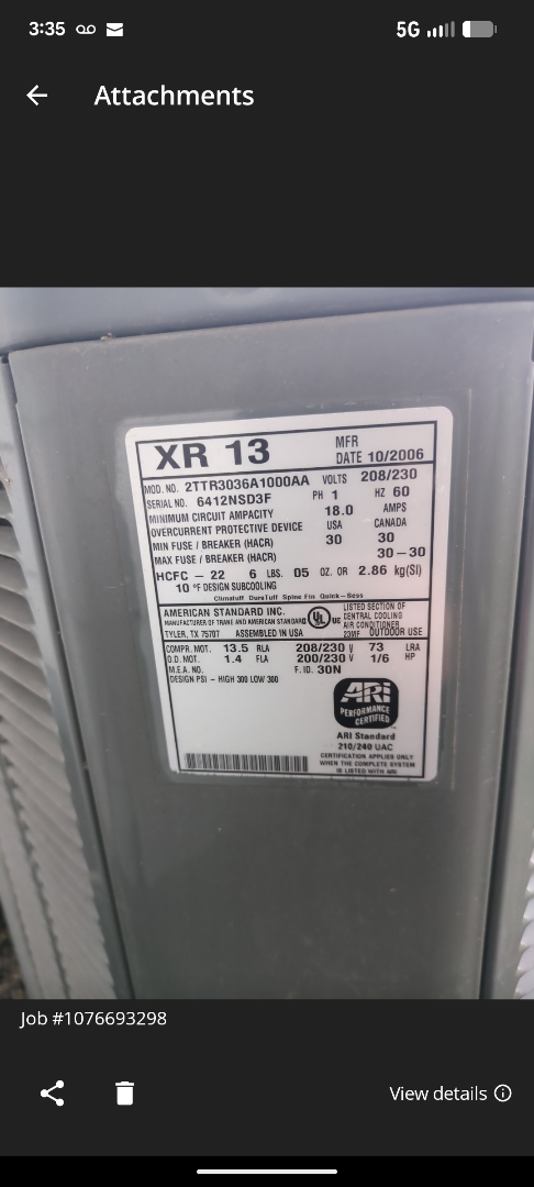 performing tune up on an older American standard unit