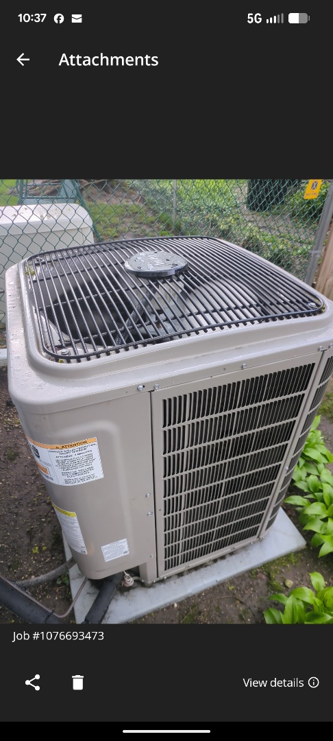 working on a Bryant communicating high efficiency heat pump 
