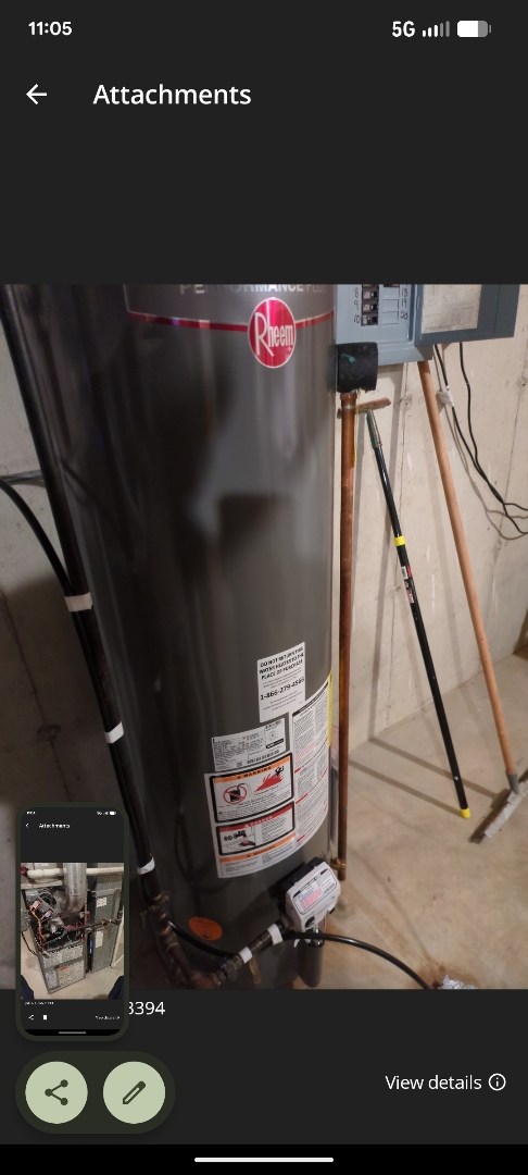 performing maintenance on a high efficiency Bryant system for both heating and cooling, also did humidifier maintenance 