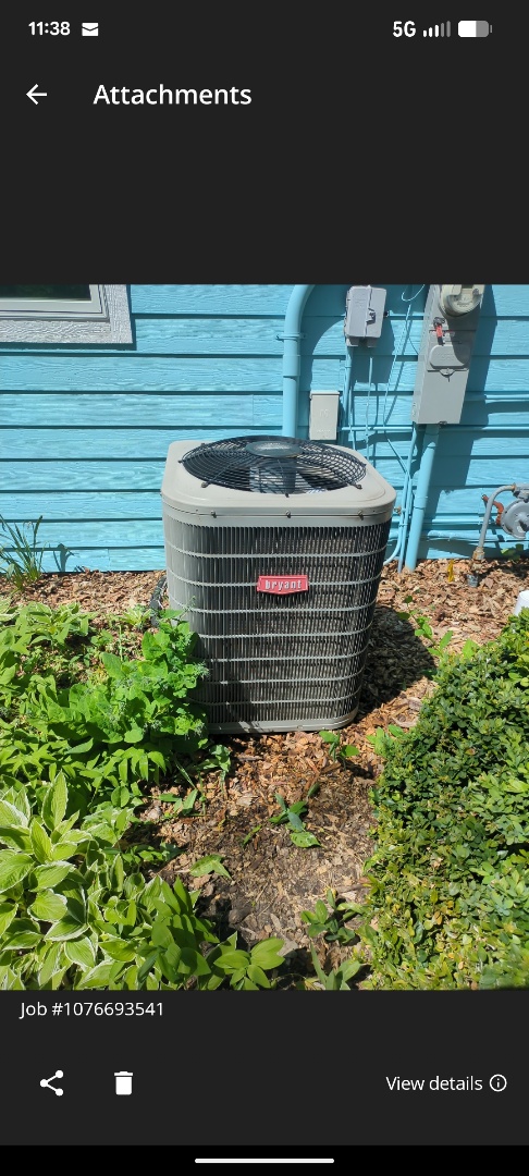 performing maintenance on a Bryant system 