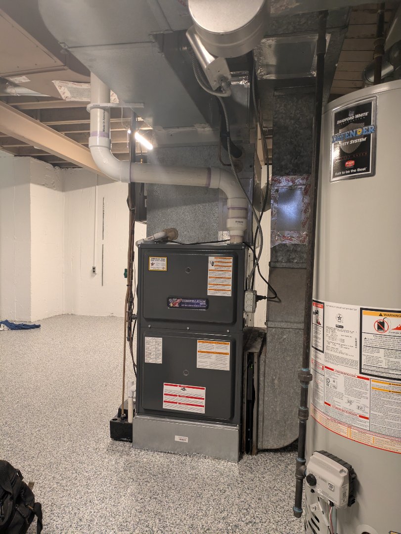 performing maintenance on a high efficiency Goodman System 