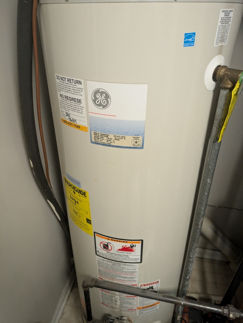 performing air conditioner maintenance and giving a estimate for new water heater 