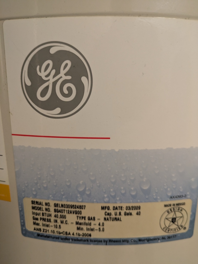 performing air conditioner maintenance and giving a estimate for new water heater 