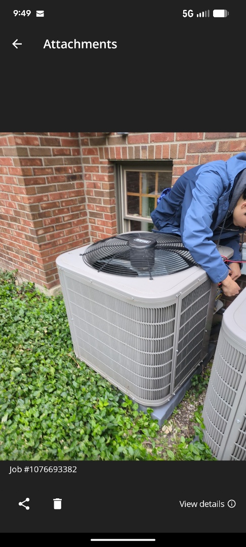 performing a double tune up on two high efficiency Bryant system's 