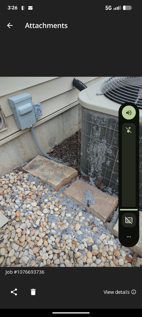 performing maintenance on a weathermaker air conditioner and dryer vent cleaning 