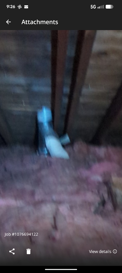 giving estimate on venting out bathroom and kitchen exhaust 