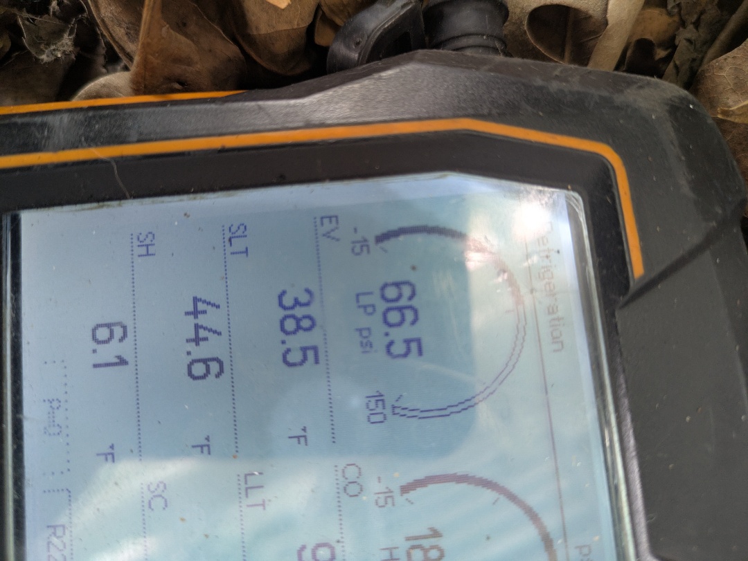 servicing an older York air conditioner and performing maintenance 