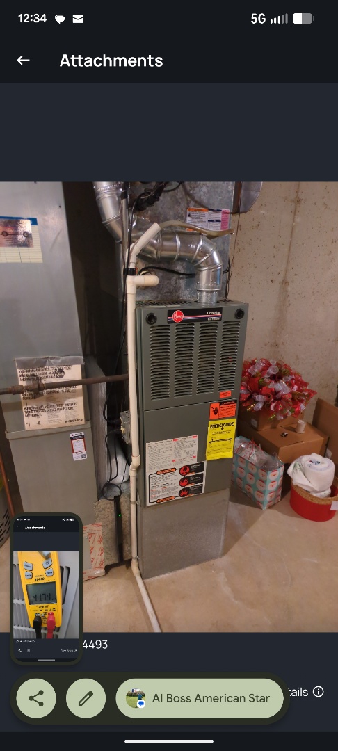 performing maintenance on a high efficiency Bryant and making recommendations 