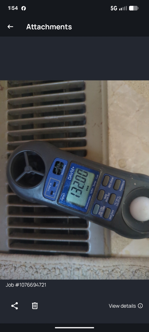 performing a courtesy keep of new Rheem system not cooling correctly 