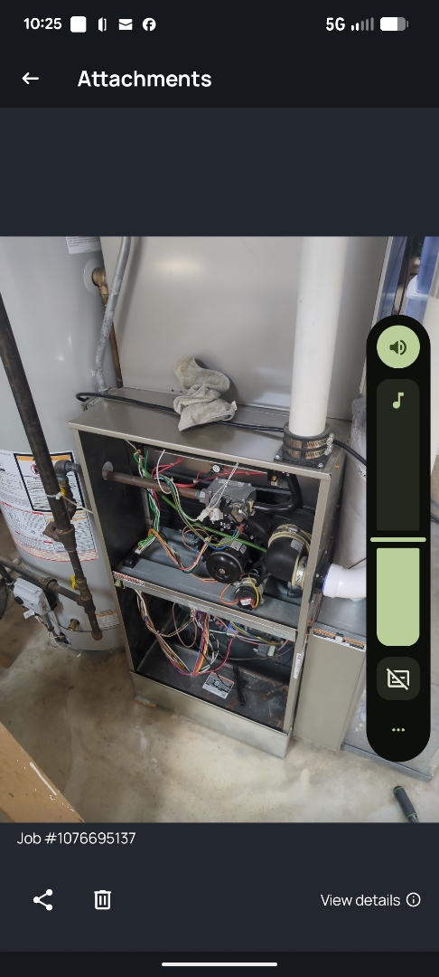 performing maintenance on a high efficiency Bryant system and humidifier 