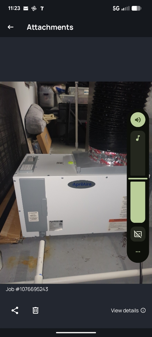 installing a whole house dehumidifier, for proper humidity control 