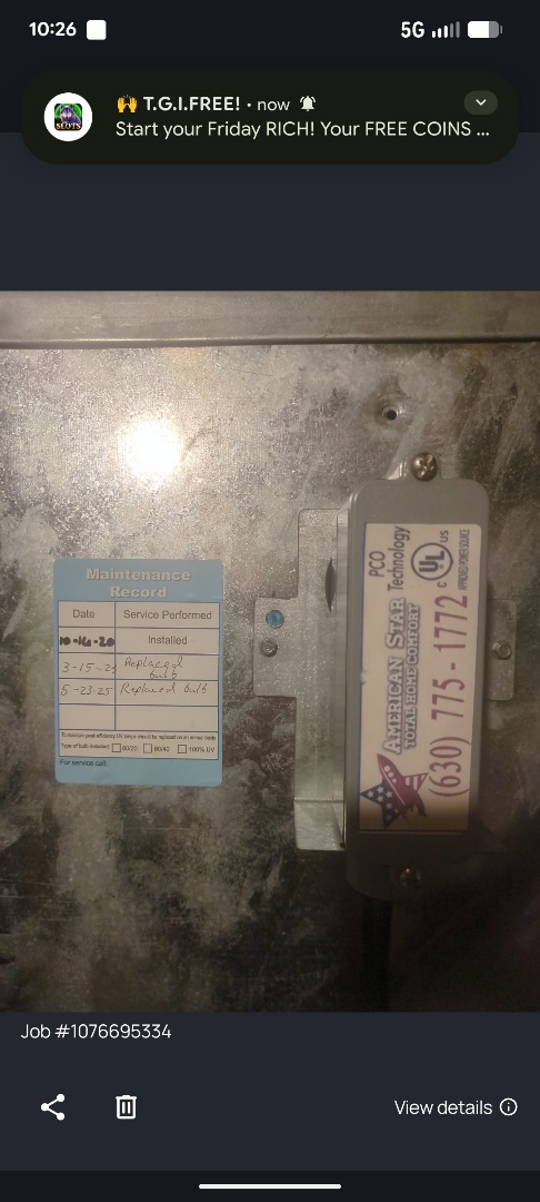 performing annual maintenance on a high efficiency Bryant system and performing humidifier maintenance 