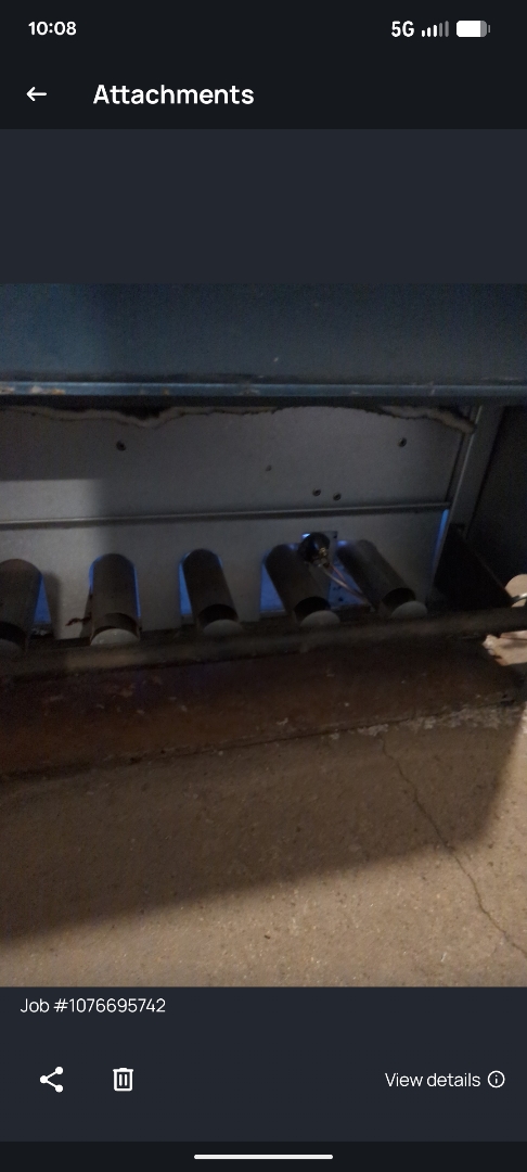 repairing and performing maintenance on a older Utica boiler 