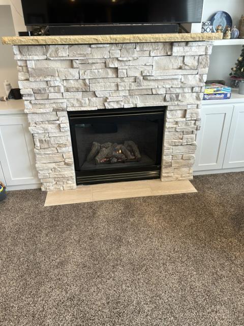 Fireplace service call and tune-up complete by Anthony.