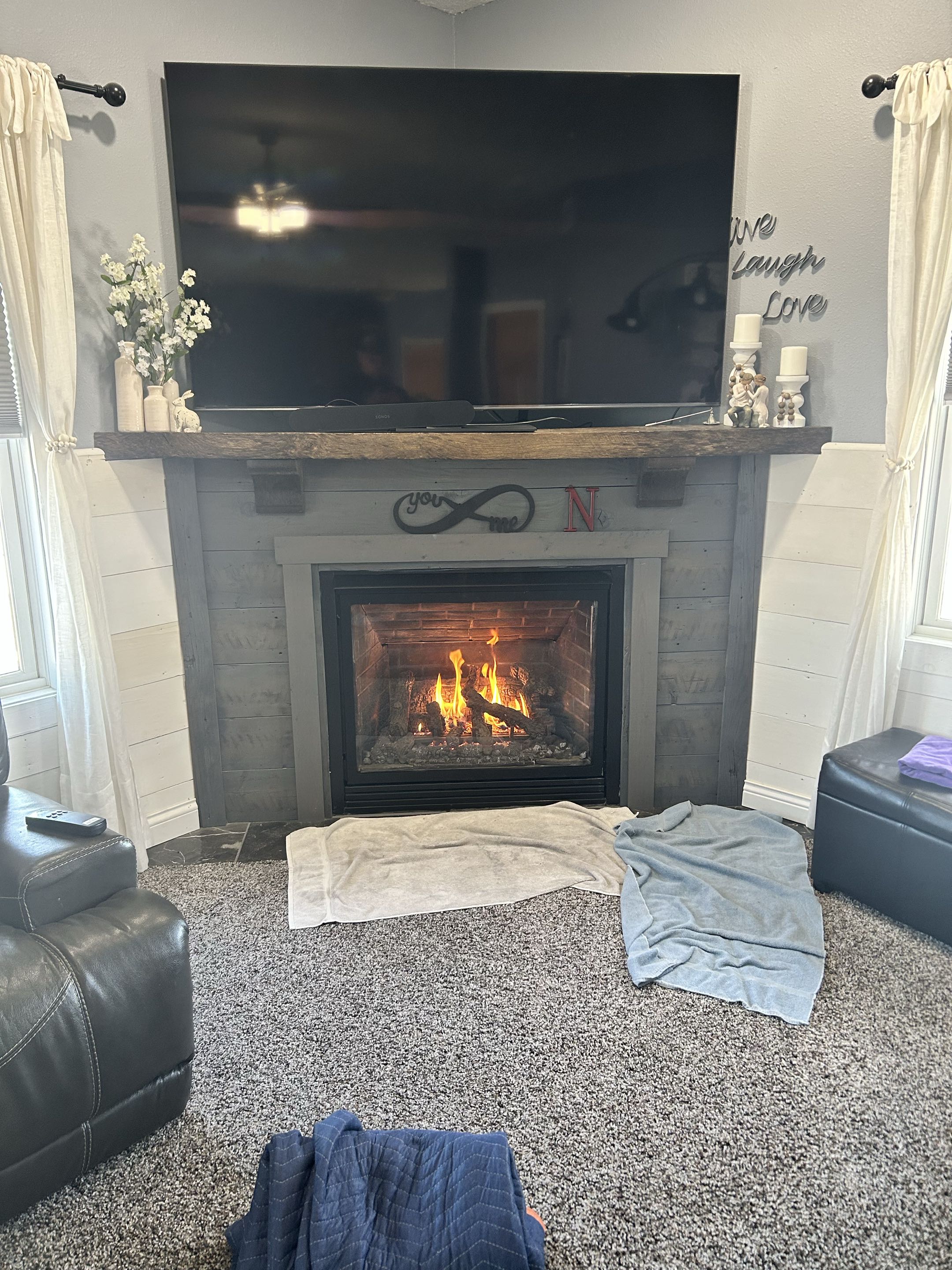 Green Isle, MN - Completed fireplace tune up. Green Isle, MN - Completed fireplace tune up.