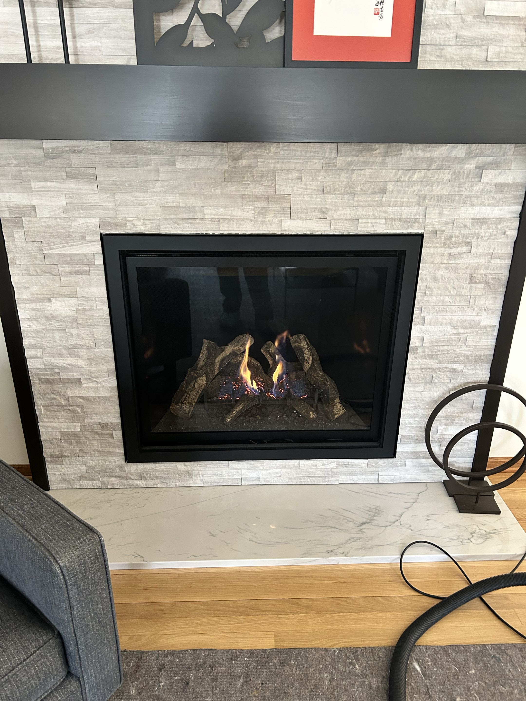 Chanhassen, MN - Completed spring safety check on fireplace. Chanhassen, MN - Completed spring safety check on fireplace.