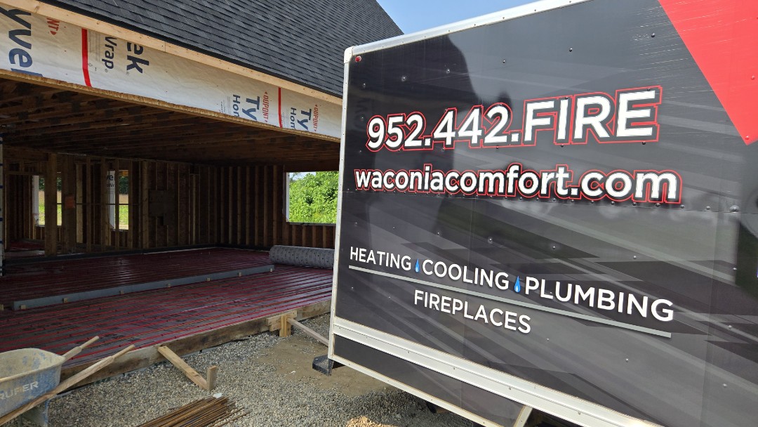 installing infloor heat.
