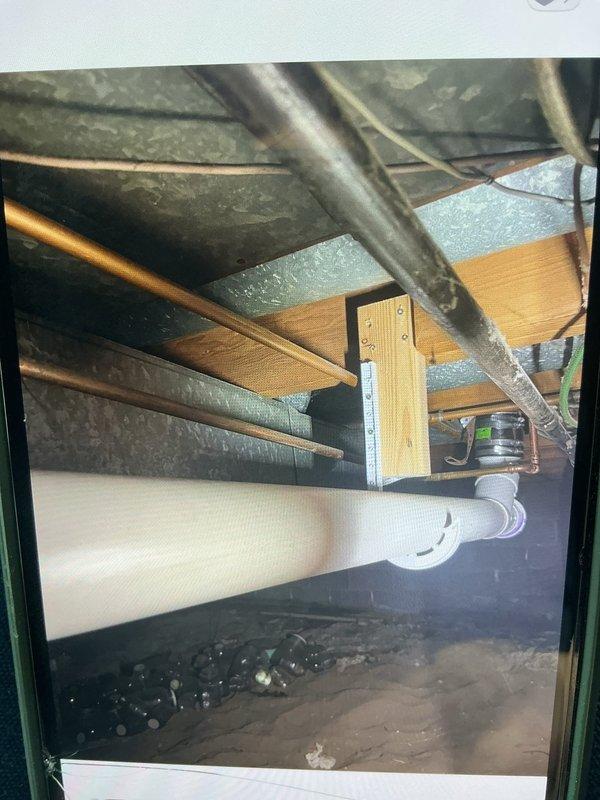 Responded to service call for cloudy water from a new tank water heater (2024 model). Conducted thorough inspection of the water heater and plumbing infrastructure in the basement/crawlspace area. Determined sediment buildup was causing water discoloration and performed system flush to clear mineral deposits, restoring normal water clarity. Unit is under parts warranty.