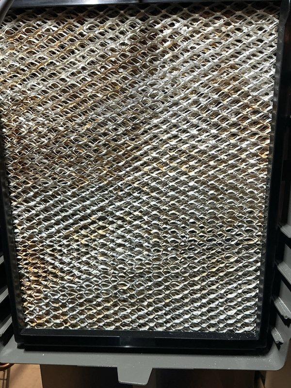 Performed comprehensive furnace maintenance service included with customer's membership. Utilized Milwaukee inspection camera to assess internal components and ductwork for potential issues. Inspected and documented condition of existing air filter, which showed normal accumulation of particulate matter, indicating proper filtration function.