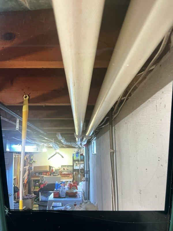 Completed warranty service by replacing defective blower motor (30G19) under Lennox warranty. Retrieved S40 thermostat serial number as requested and verified proper system operation using level testing.