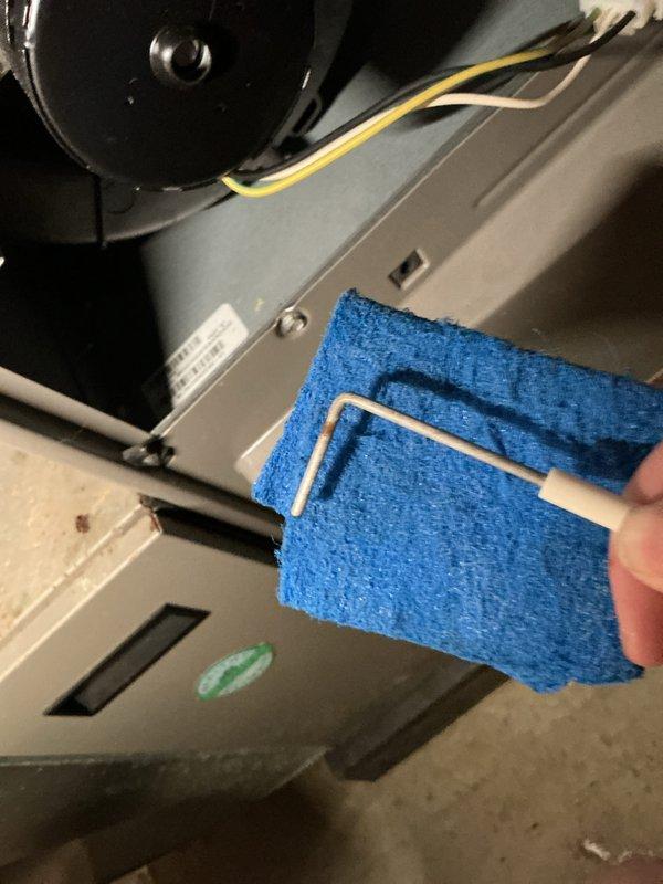 Performed scheduled ComfortGuard 5-Year Maintenance Package on residential gas furnace system. Completed comprehensive inspection of internal components including draft inducer motor, pressure switch, gas valve assembly, control board, and electrical connections. Cleaned interior components using specialized filter equipment to ensure optimal system performance and efficiency.