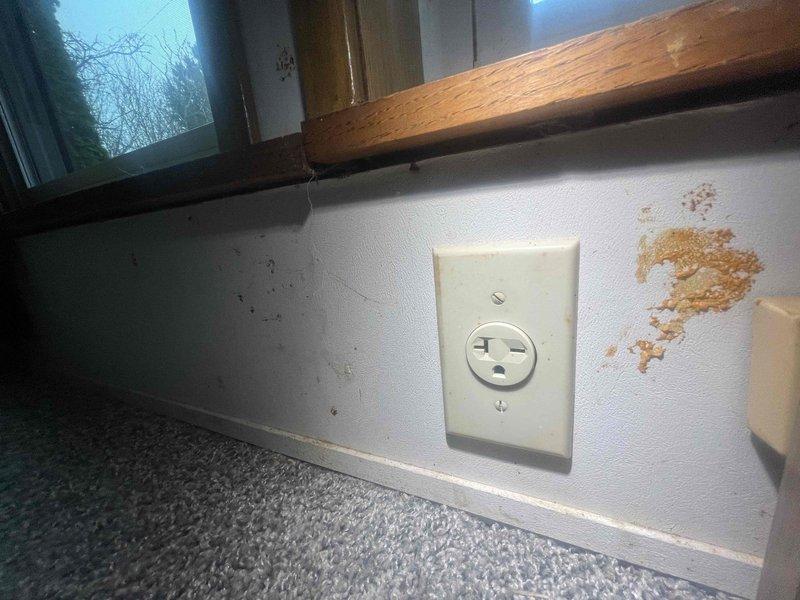 Conducted a free estimate for installation of a new cooling system in a residential property with no existing AC. Customer's home has a narrow utility closet that could accommodate a Coleman HVAC unit. Noted water damage on interior wall beneath window near electrical outlet that will need to be addressed prior to installation.