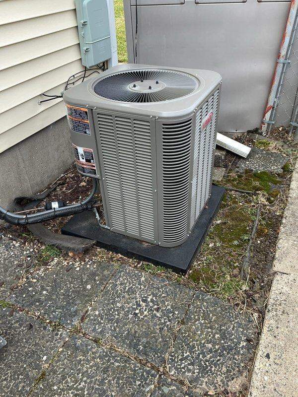 Completed routine Air Care Maintenance on residential outdoor condensing unit. Performed comprehensive system inspection, verified proper operation of all components, checked refrigerant lines and electrical connections, and documented unit condition with photographic records. Unit found operating within normal parameters with no immediate service needs identified.