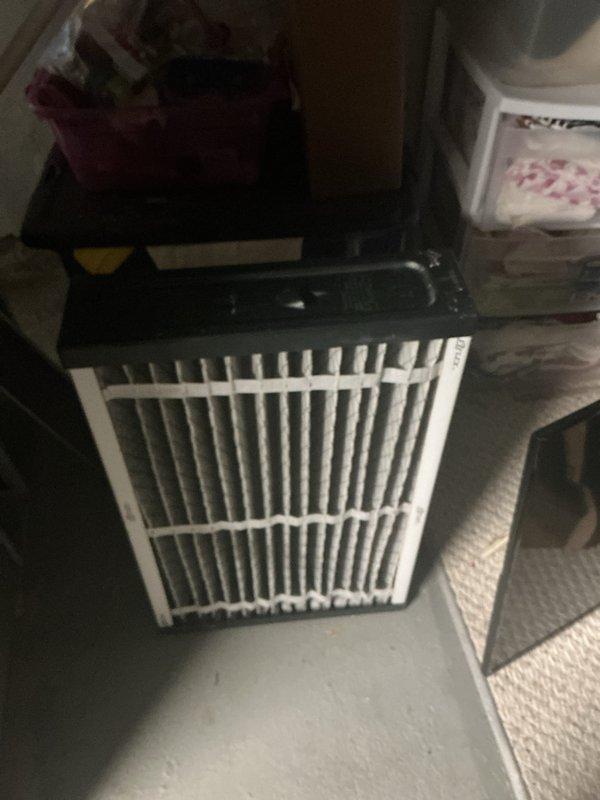 Completed scheduled air handler maintenance on residential HVAC system. Performed comprehensive inspection of vertical air handler unit, checked all electrical connections, verified proper operation of condensate pump and drainage system, inspected return air filter grille, and confirmed all mechanical components functioning within normal parameters.