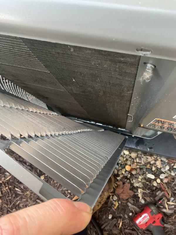 Completed routine Air Care Cooling maintenance on residential HVAC system. Performed comprehensive inspection of outdoor condensing unit, including examination of electrical control panel components, contactors, and wiring connections. Inspected evaporator coil fins for cleanliness and proper airflow, noting normal dust accumulation consistent with regular operation. All electrical components, condensate drain lines, and heat exchanger surfaces were evaluated and found to be functioning within normal parameters.